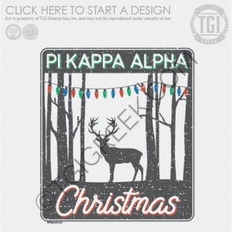 TGI-Pi Kappa Alpha Christmas Deer