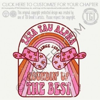 Zeta Tau Alpha – cosmic Cowgirl
