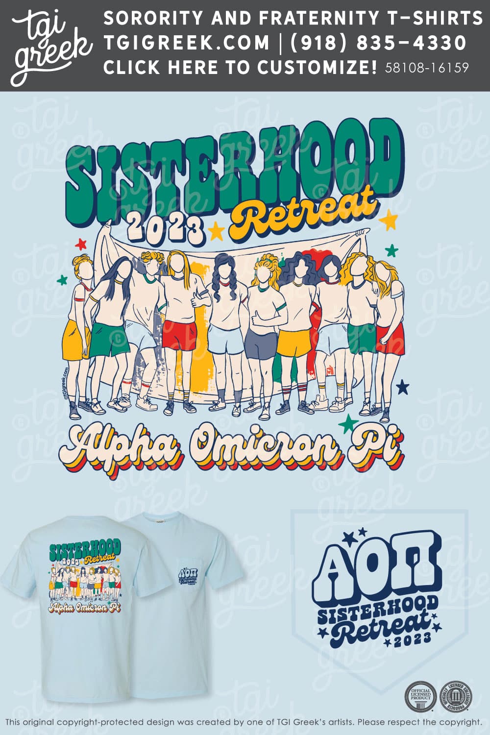Alpha Omicron Pi – UALB Survivor Sisterhood Retreat – Blue