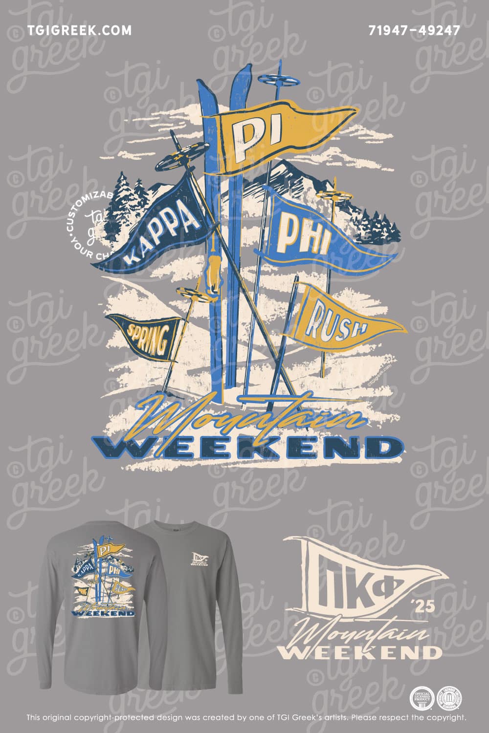 TGI – Pi Kappa Phi Ski Flags