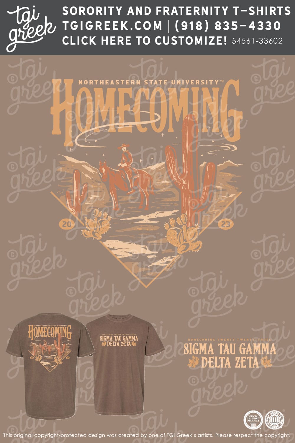 Delta Zeta – NSU Homecoming – Desert