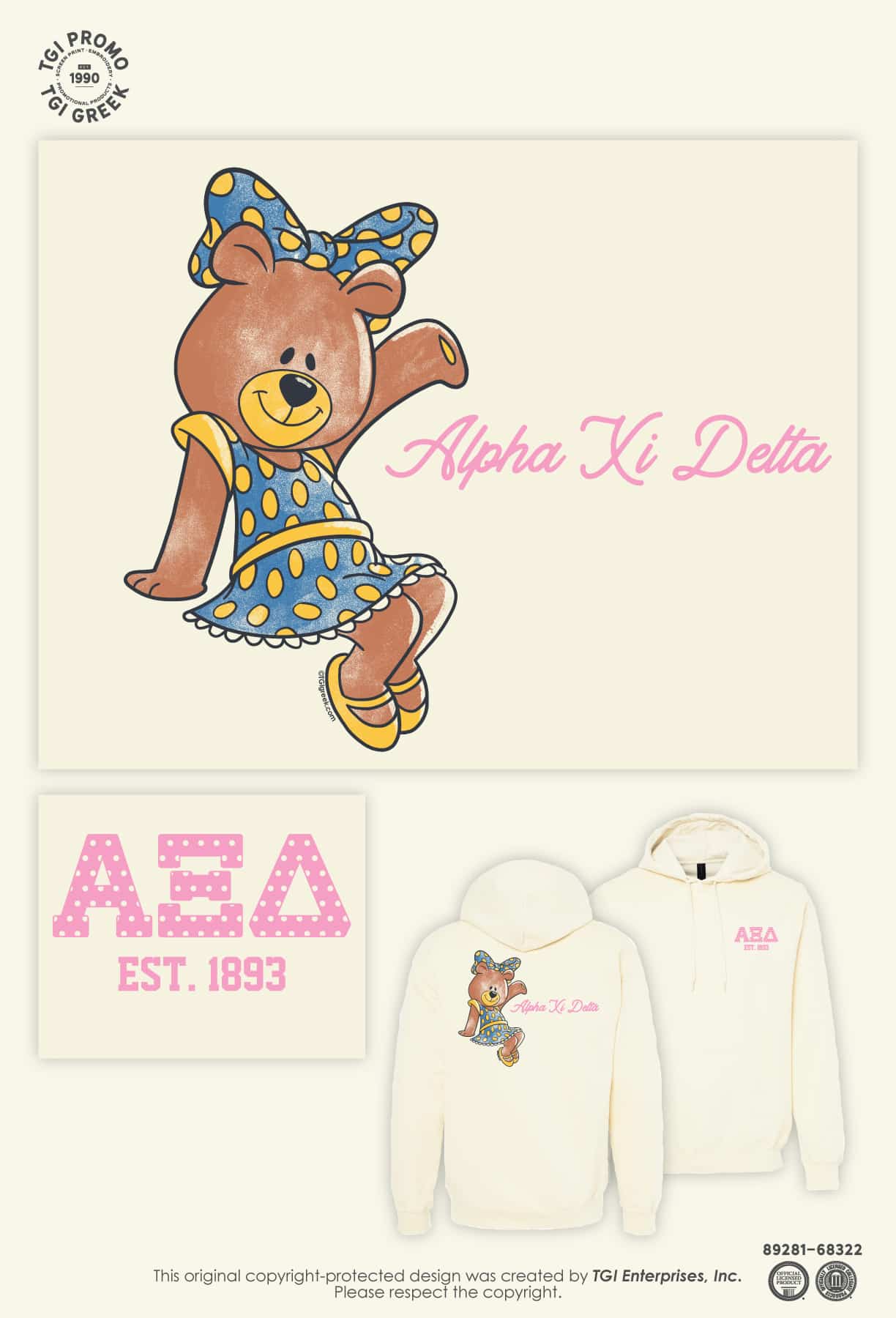 Alpha Xi Delta – JSUY Founders Day Sweatshirt