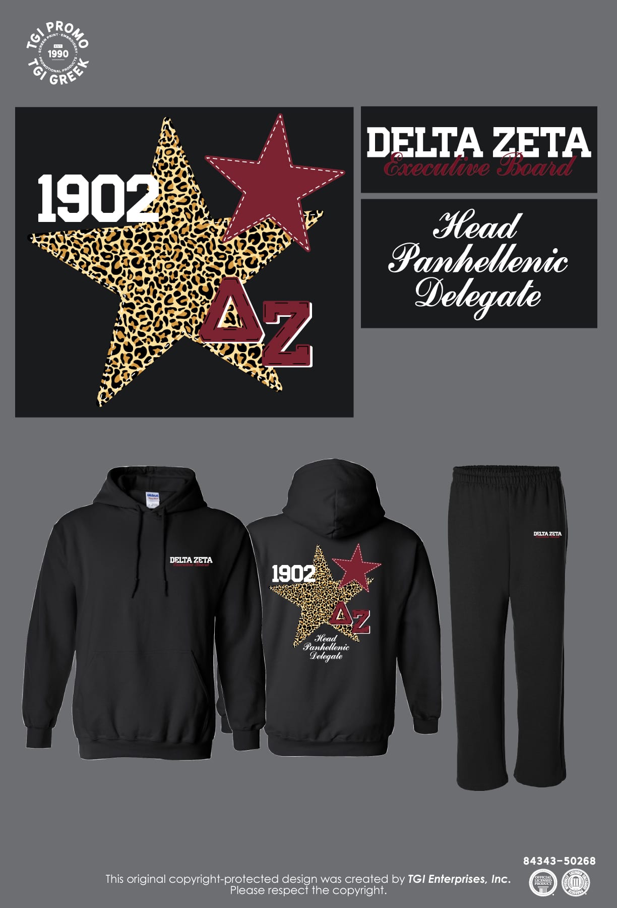 Delta Zeta- ISU Exec Crewneck