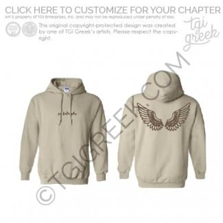 Pi Beta Phi – KU Angel Hoodie