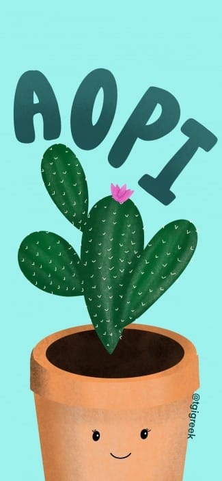 TGI Greek Phone Background