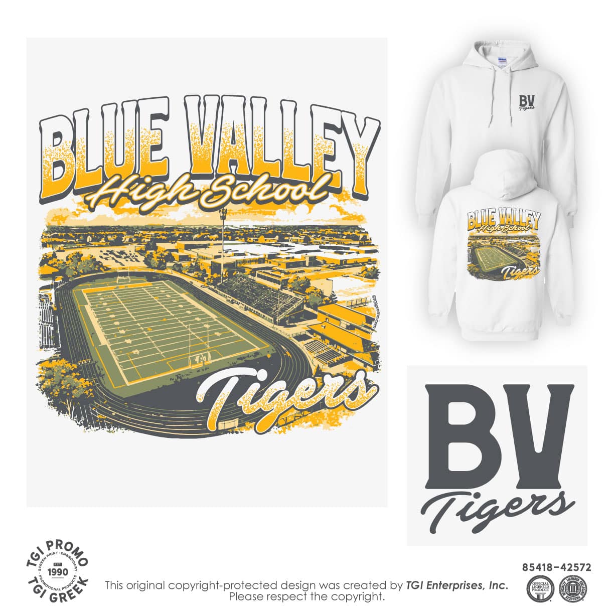 Blue Valley High School – Football Stadium
