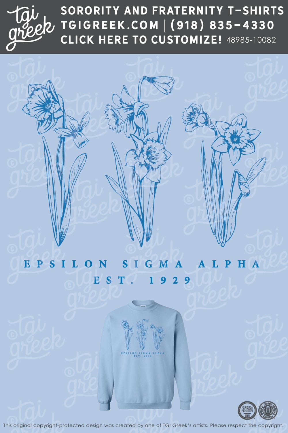 Epsilon Sigma Alpha – USCAR Crewnecks