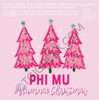 Phi Mu – Alumnae Ornament Exchange