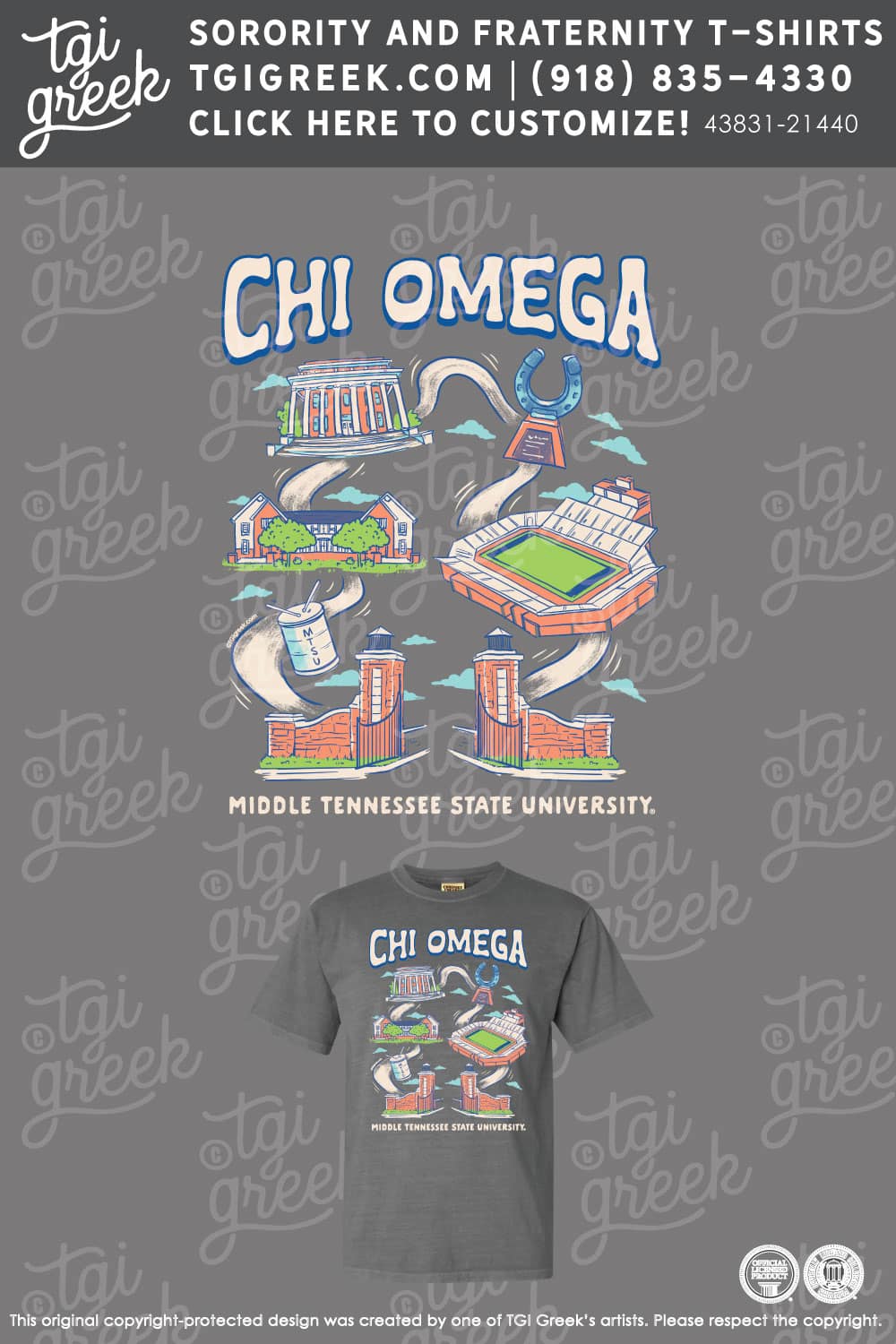 Chi Omega – MTSU Parents Weekend