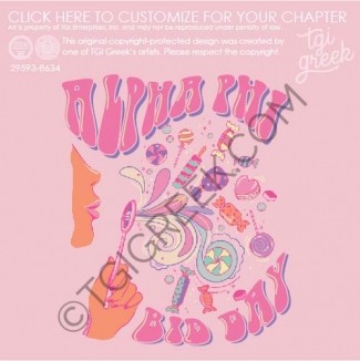 TGI – Alpha Phi Candy Bubbles