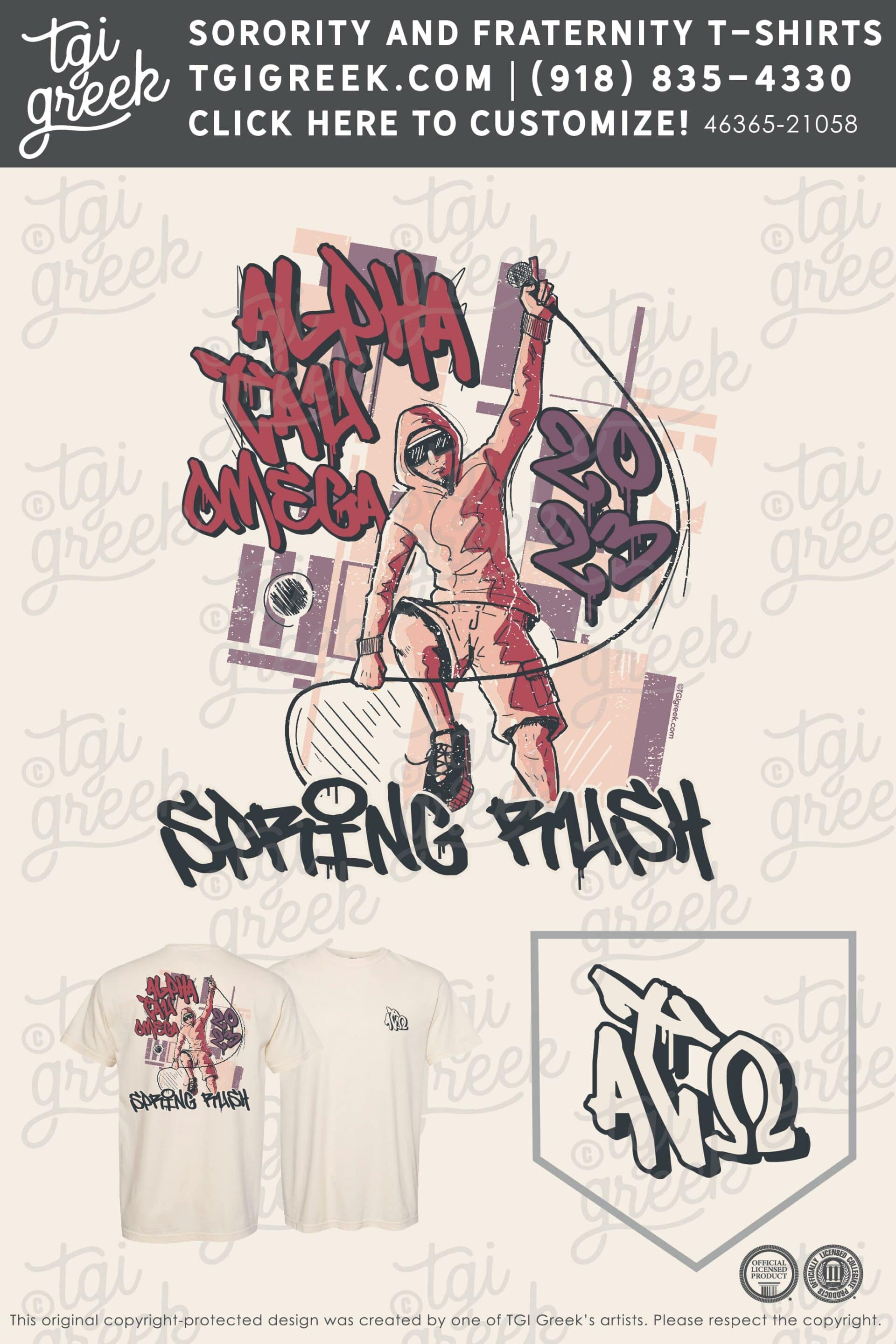 TGI – Alpha Tau Omega Grafitti Spring Recruitment
