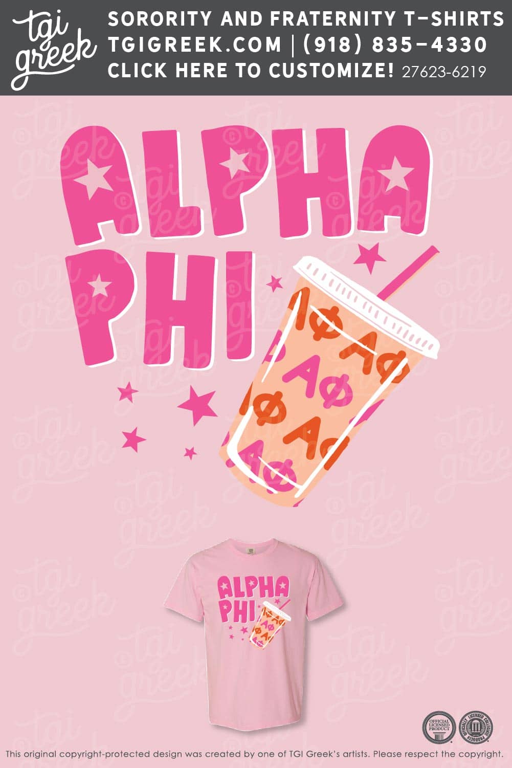Alpha Phi – TGI Dunkin Donuts Coffee