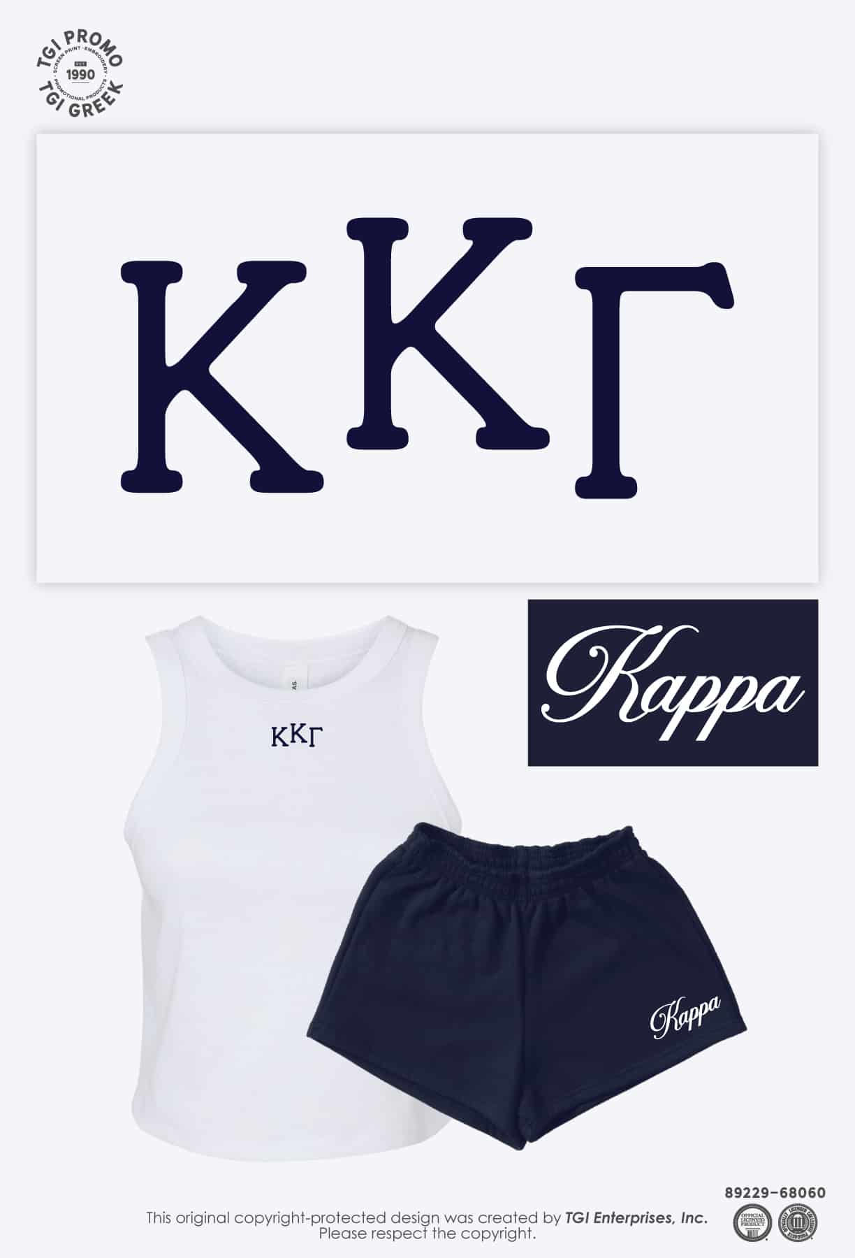 Kappa Kappa Gamma – TGI Greek Marketing Kappa Set