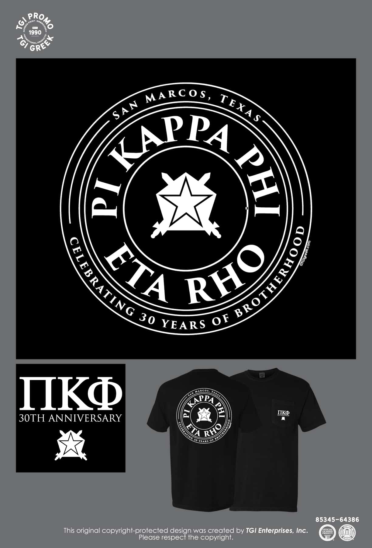 Pi Kappa Phi – TXSU 30th Anniversary