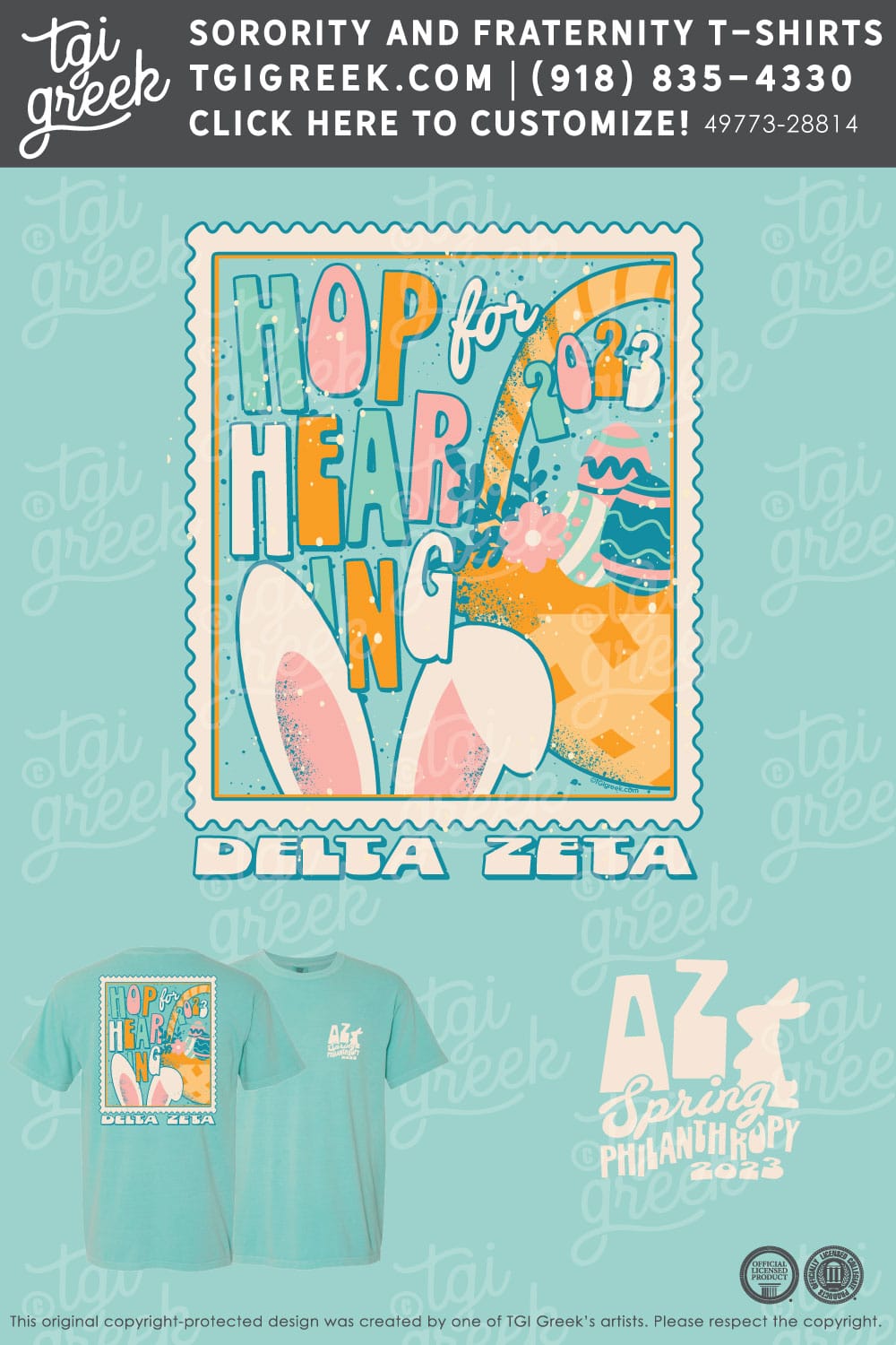 Delta Zeta – ROLL Hop For Hearing