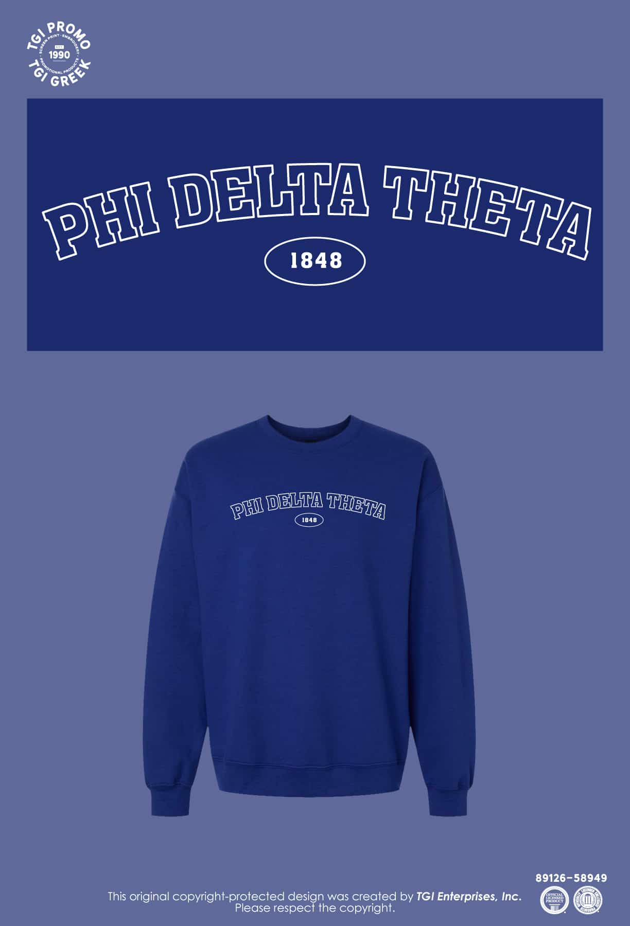 Phi Delta Theta – TXSU Crewnecks