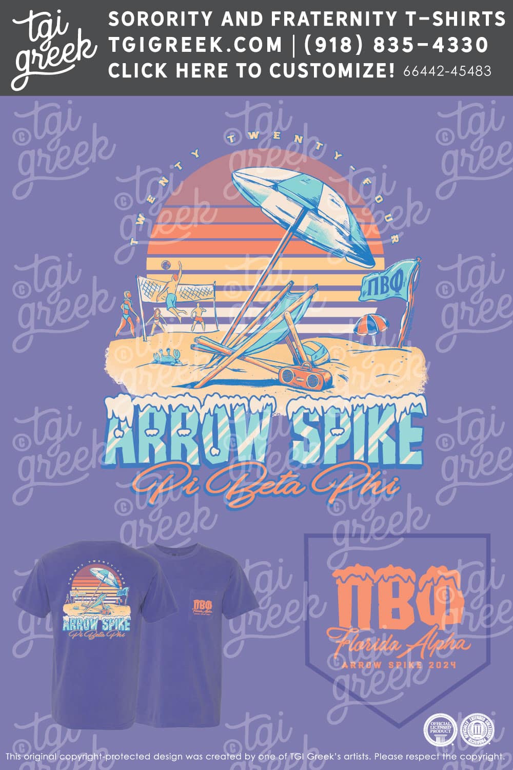 Pi Beta Phi – STET Arrow Spike
