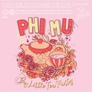 Phi Mu – MEM Big Little Tea