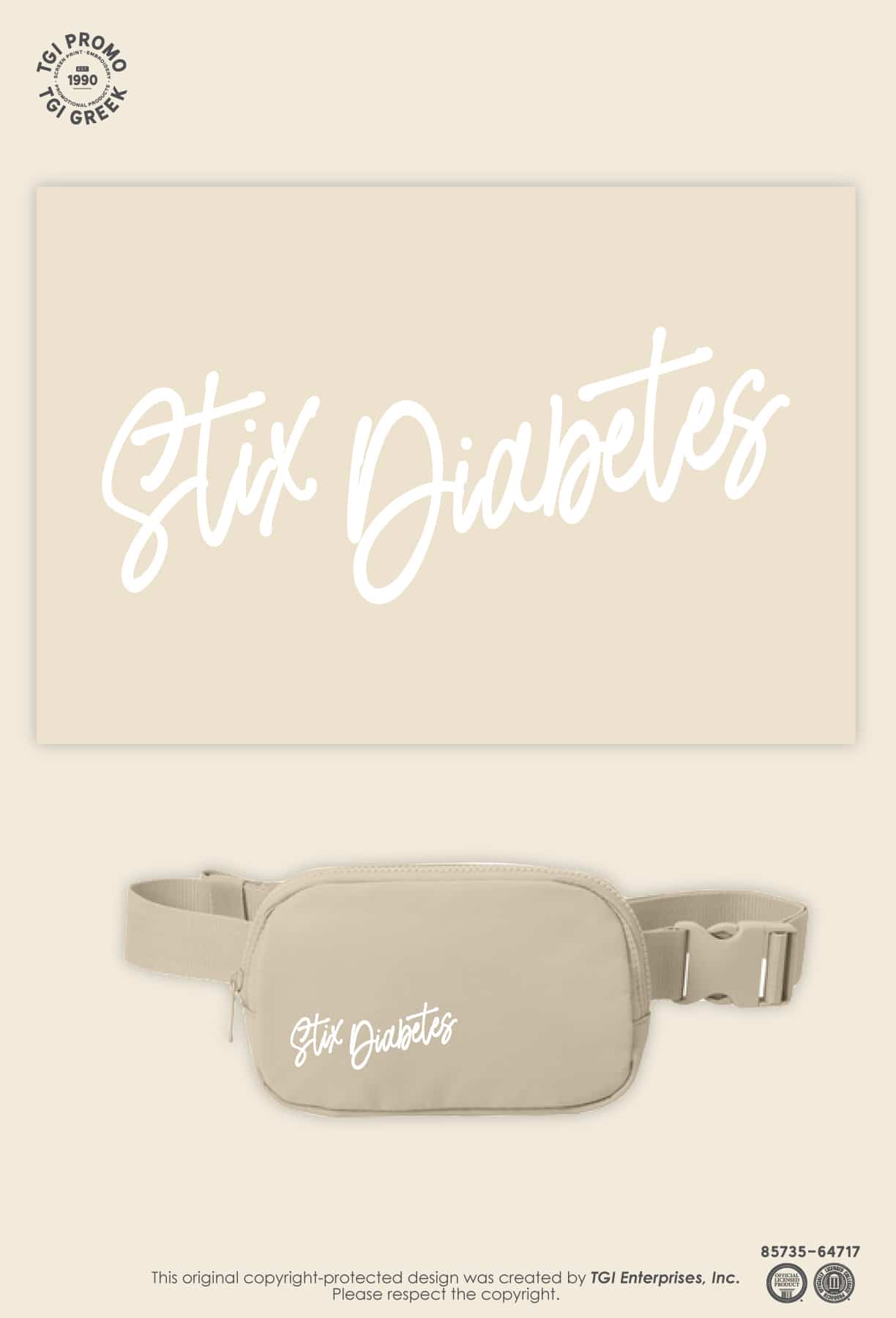STIX Diabetes Program – Fanny Pack