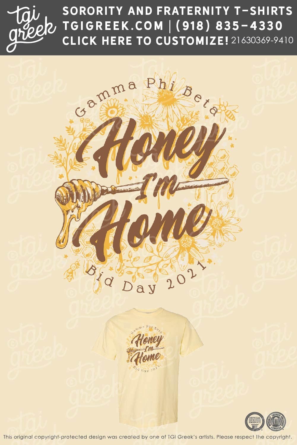 Gamma Phi Beta – UAFS Honey BD
