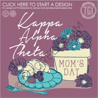 TGI-Kappa Alpha Theta Mom's Day Flower Pot