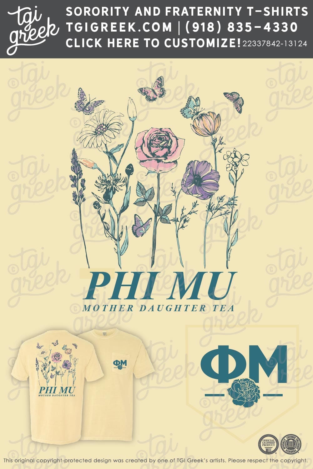 Phi Mu -McNesse State Uni Mother Daughter Tea