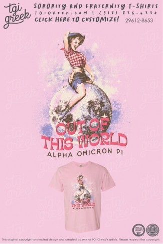 TGI – Alpha Omicron Pi Retro Space Cowgirl