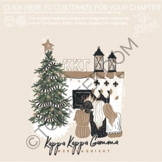 Kappa Kappa Gamma – KSU whimsical Fireplace
