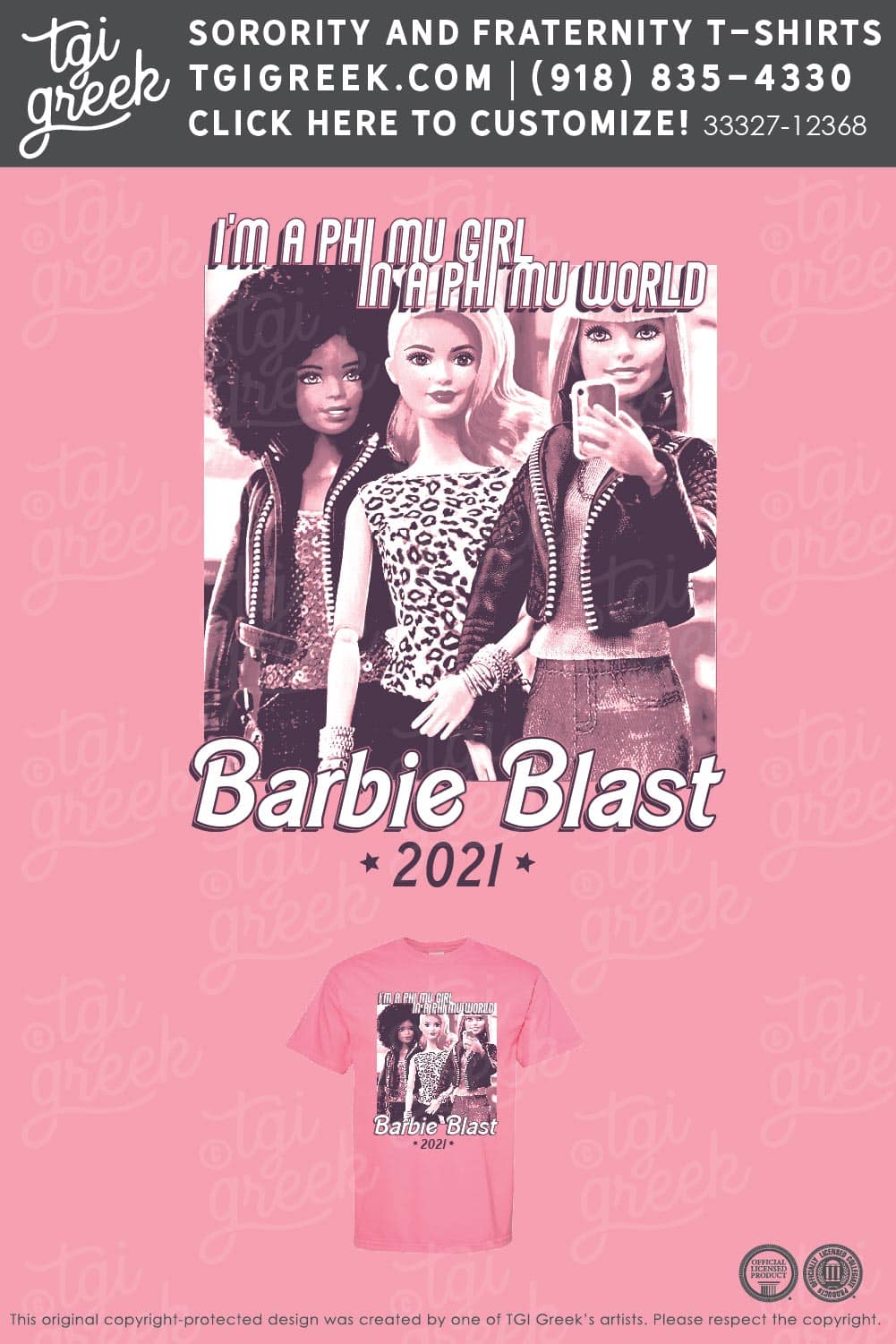 Phi Mu – ATU Barbie Blast