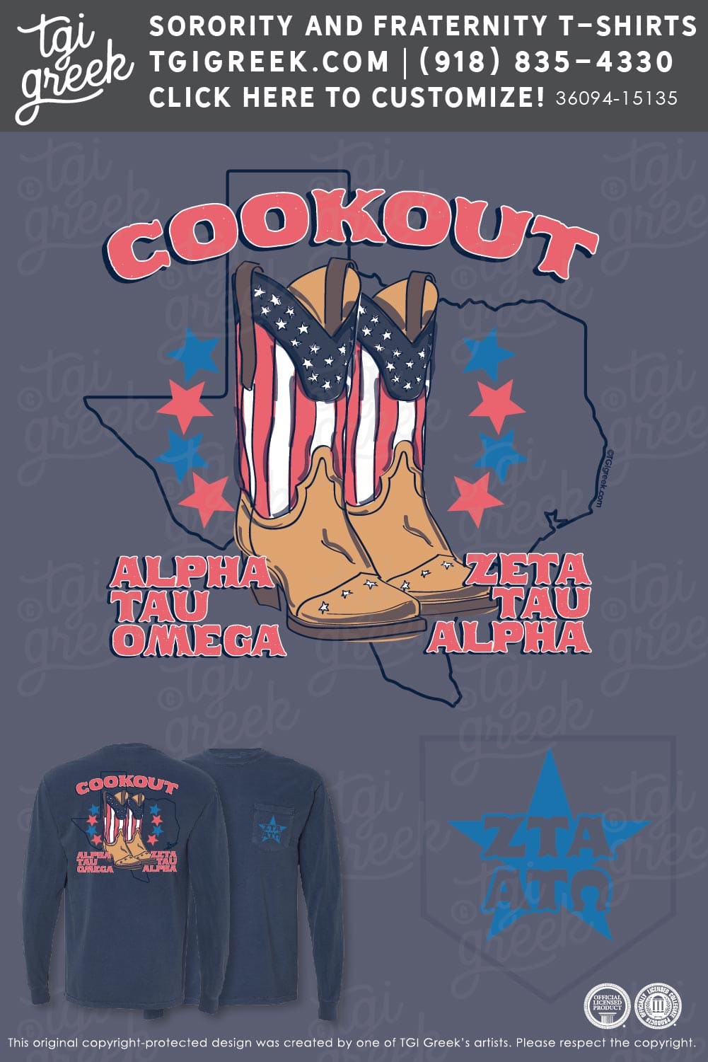 Zeta Tau Alpha – WTAM Cookout USA Theme