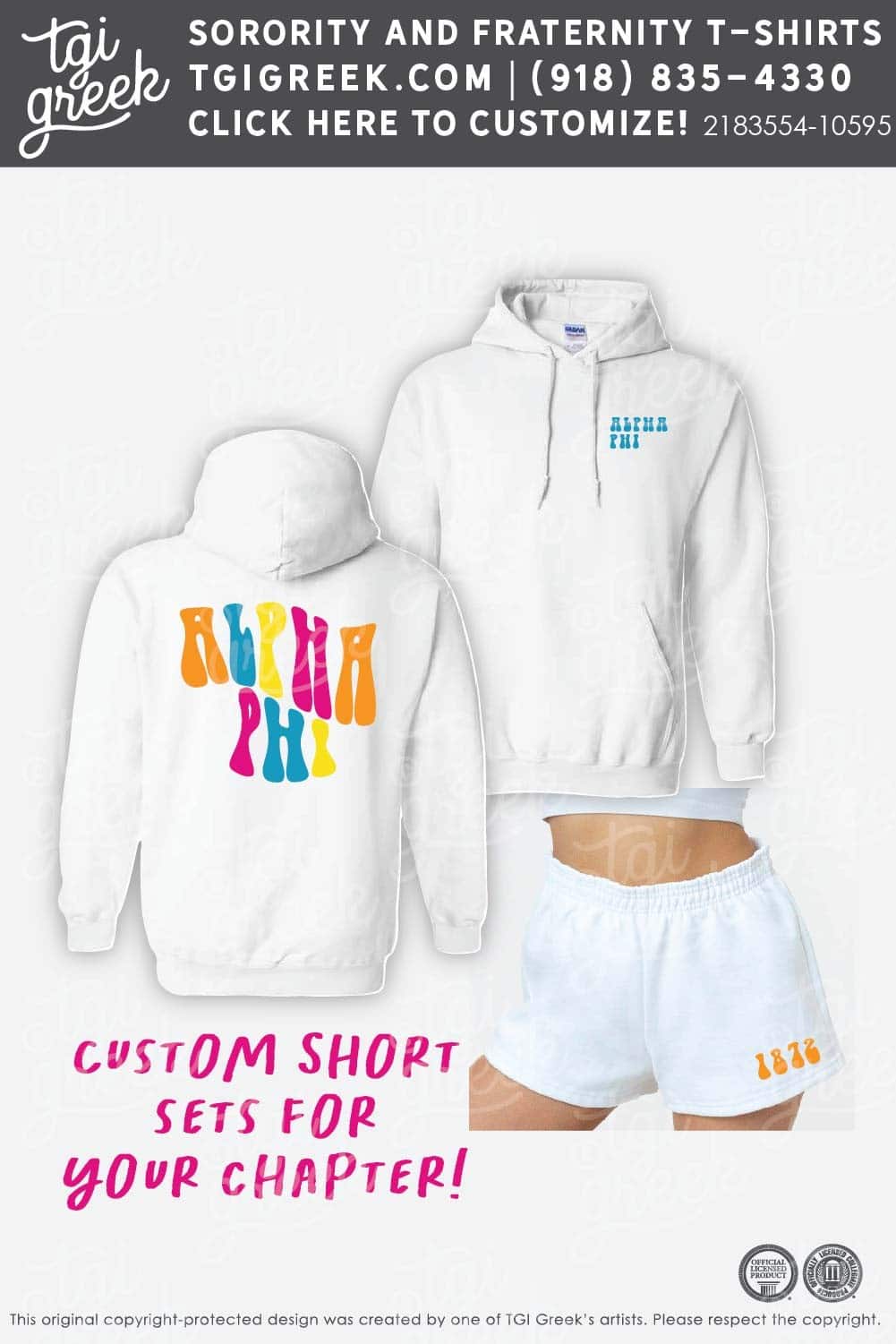 TGI – Alpha Phi Short Set Live Sale