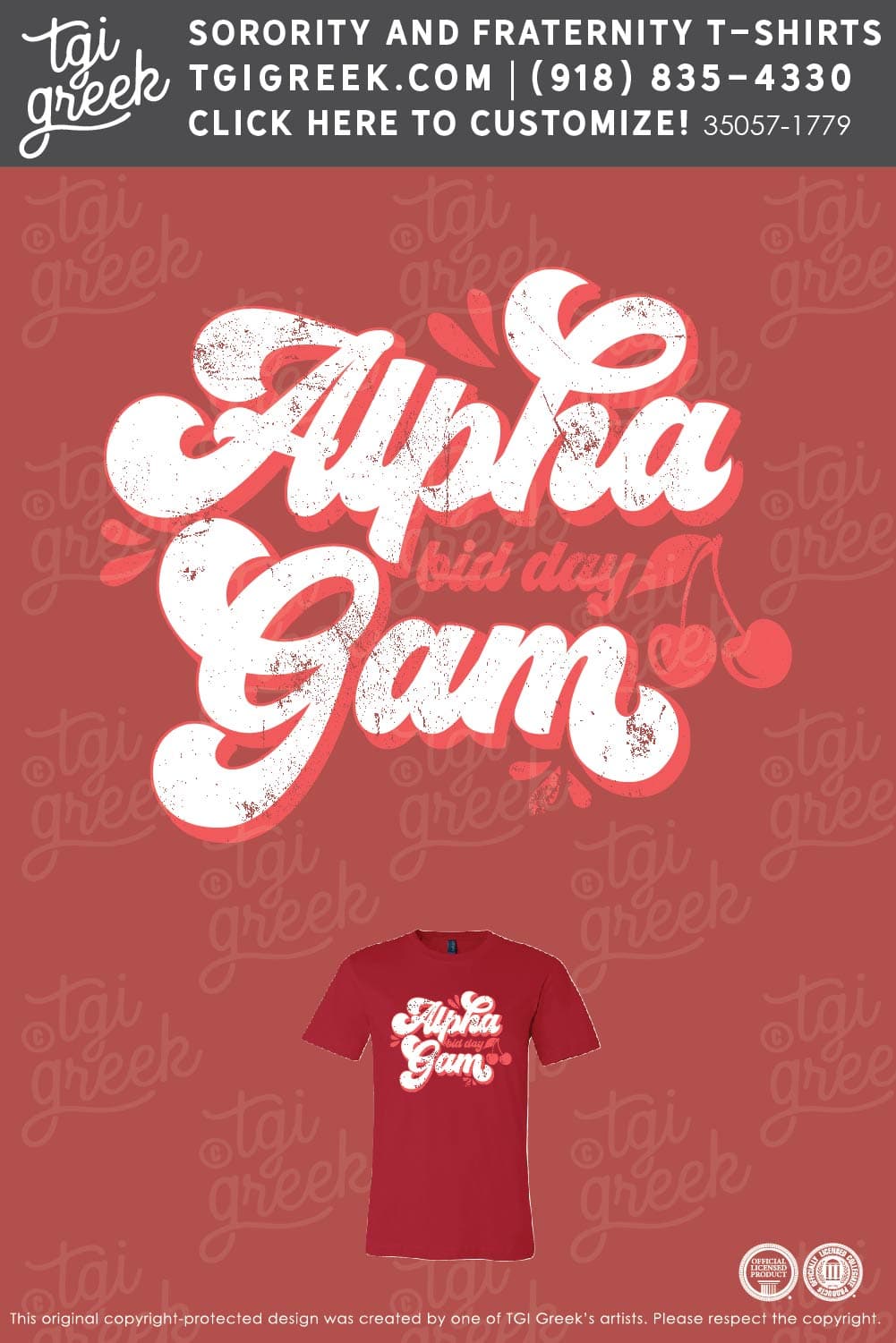 Alpha Gamma Delta – USCAR Bid Day