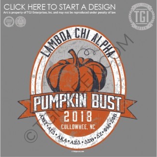 Lambda Chi Alpha-WCU Pumpkin Bust