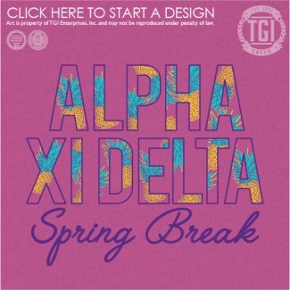 Alpha Xi Delta-UCO Spring Break