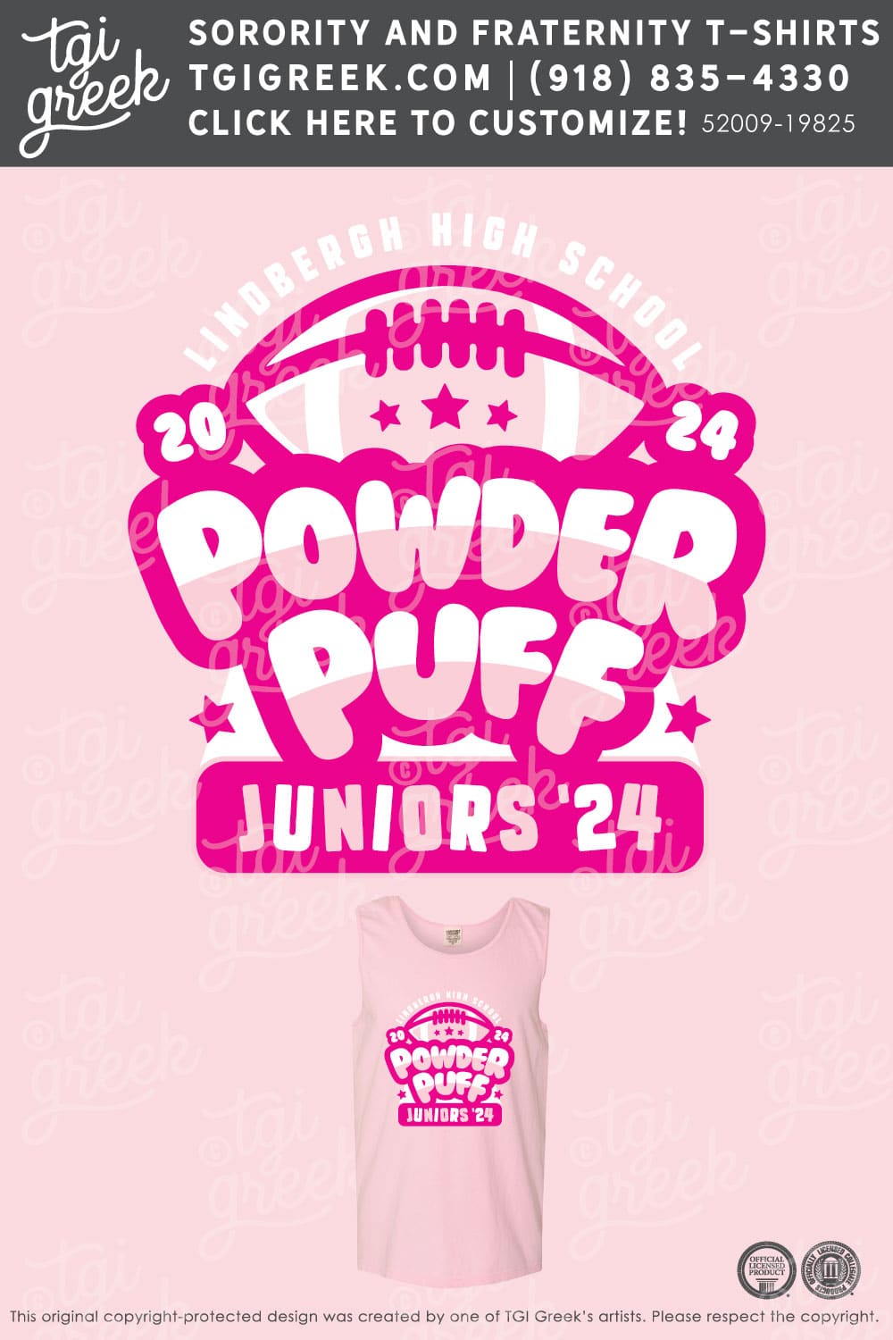 TGI – K-12 Pink Powderpuff