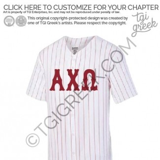 Alpha Chi Omega – OU Baseball Shirt
