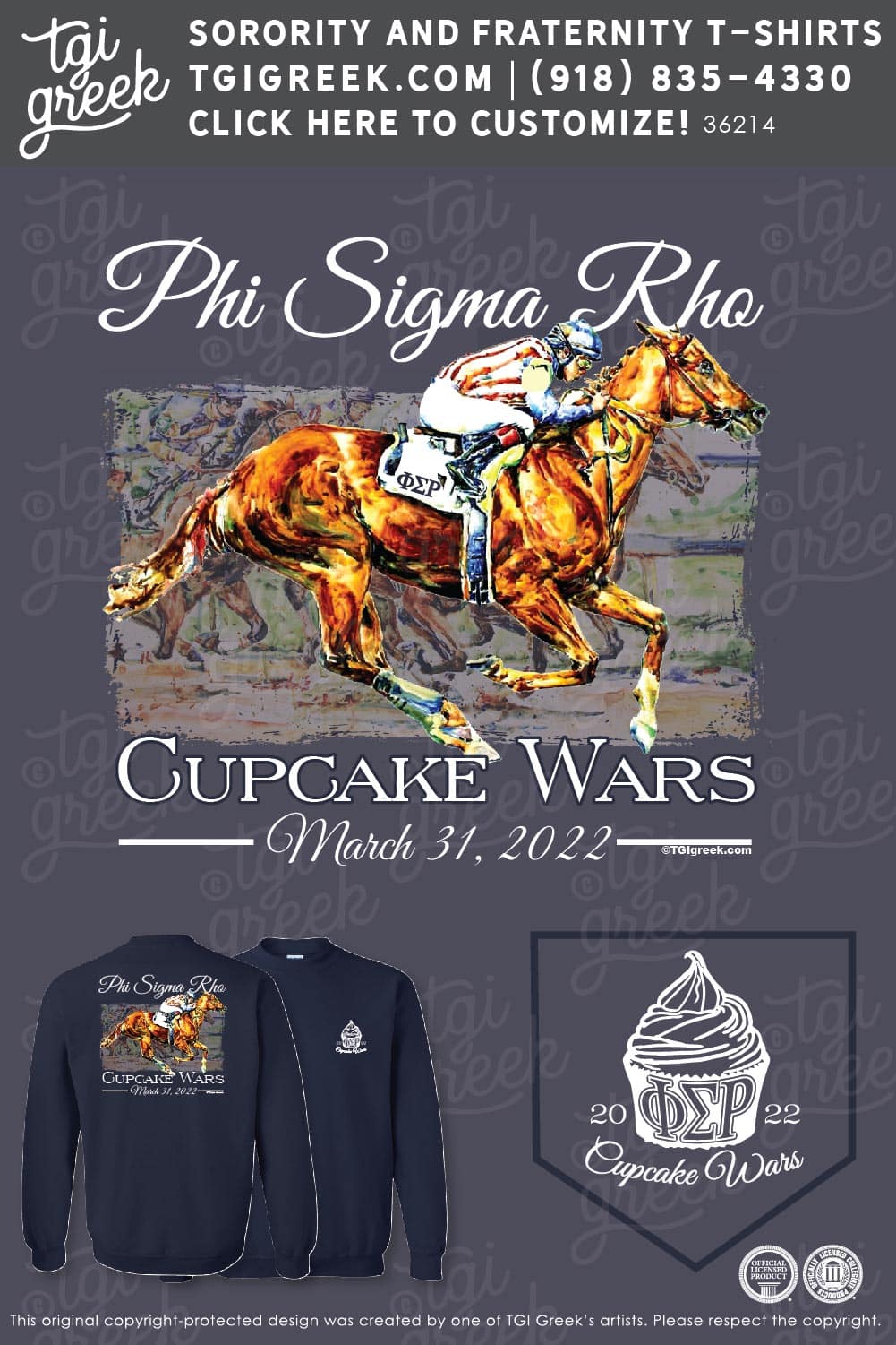 Phi Sigma Rho – LOUIS Cupcake Wars