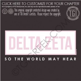 Delta Zeta – UCO recruitment World May Hear