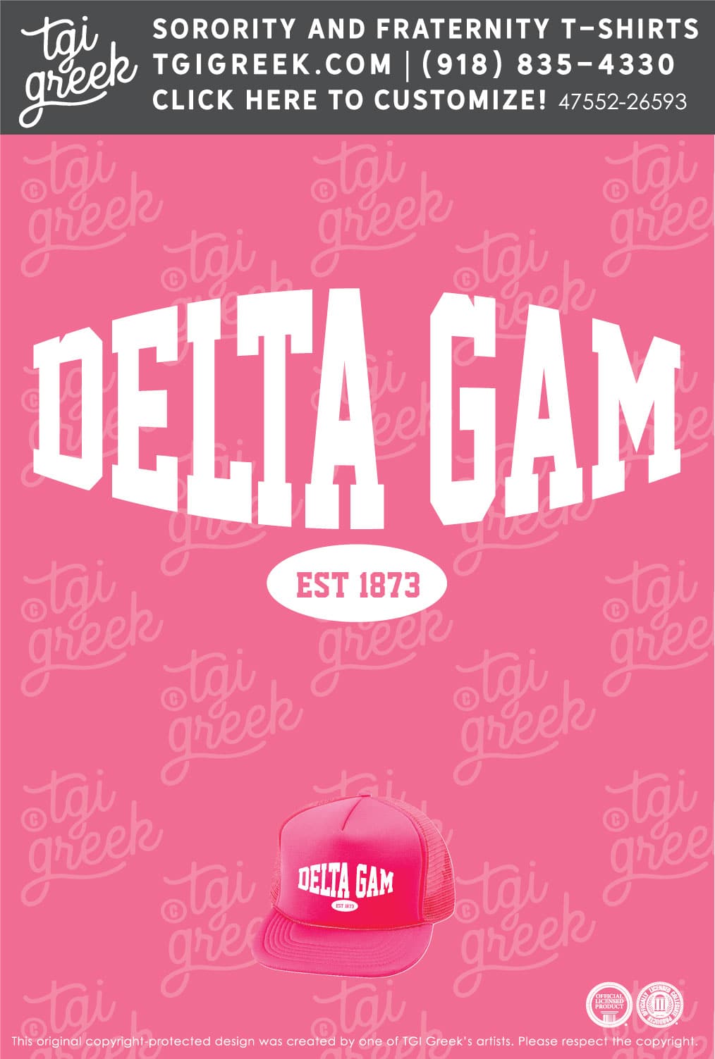 Delta Gamma – UT Trucker Hat