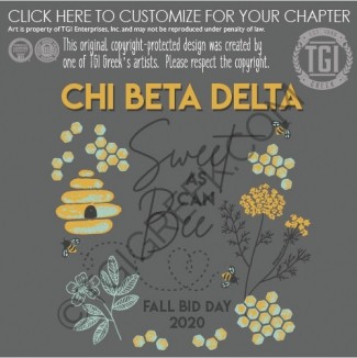 Chi Beta Delta – Fall Bid Day