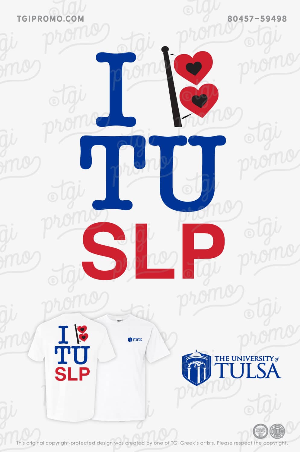 University of Tulsa – Student Organization Shirts