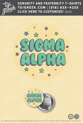 Sigma Alpha – SARU Football Buttons