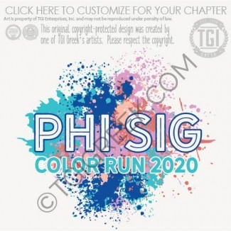 Phi Sigma Sigma KUTZ Color Run