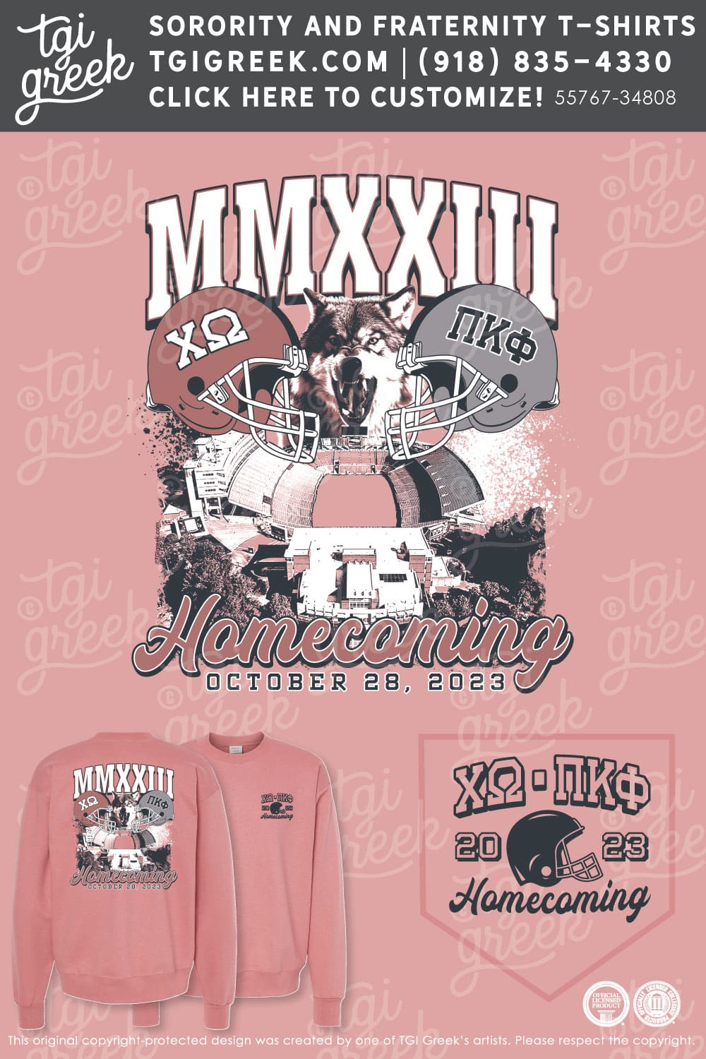 Chi Omega – NCSU Homecoming