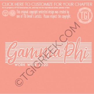 Gamma Phi Beta – OU Work Week