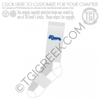 Kappa Kappa Gamma- OU Bid Day Socks