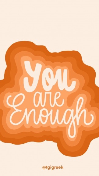 Phone background You Are Enough