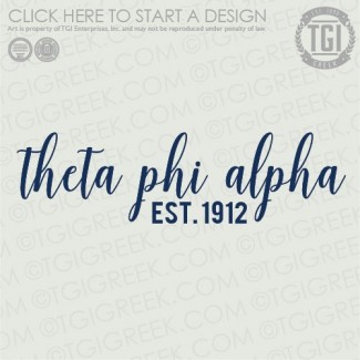 Theta Phi Alpha-PU PR Sweatshirt