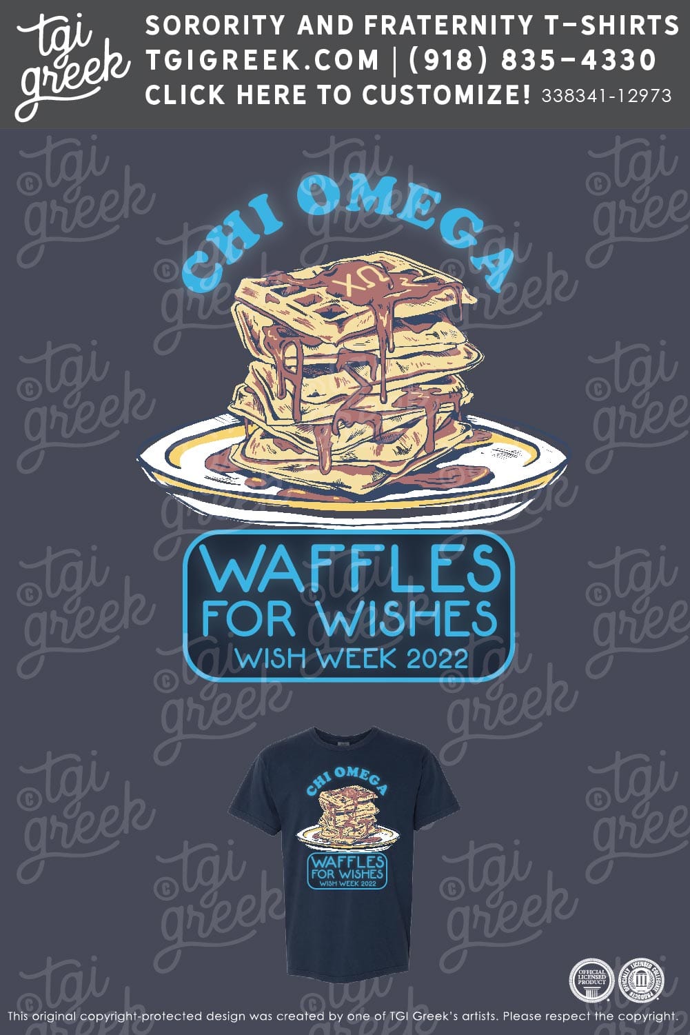 Chi Omega – ECU Waffles for Wishes