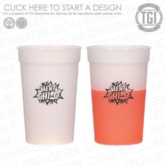 Chi Omega-SFASU Color Change Cup
